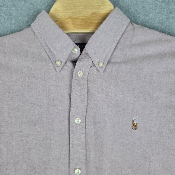 Polo Ralph Lauren Mens XL Classic Fit Long Sleeve Button Down Oxford Style Shirt - Picture 5 of 15